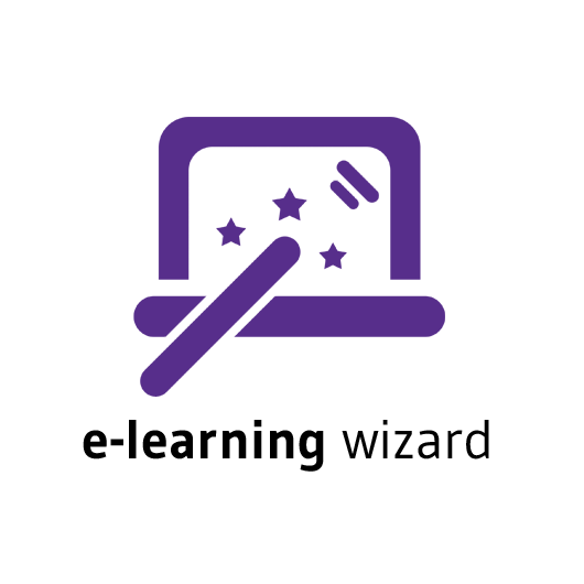 e-learning wizard logo