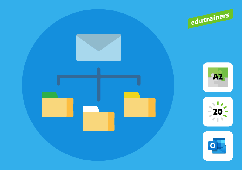 envelop met 3 keuzes voor folders 