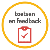 Toetsen en Feedback Icoon