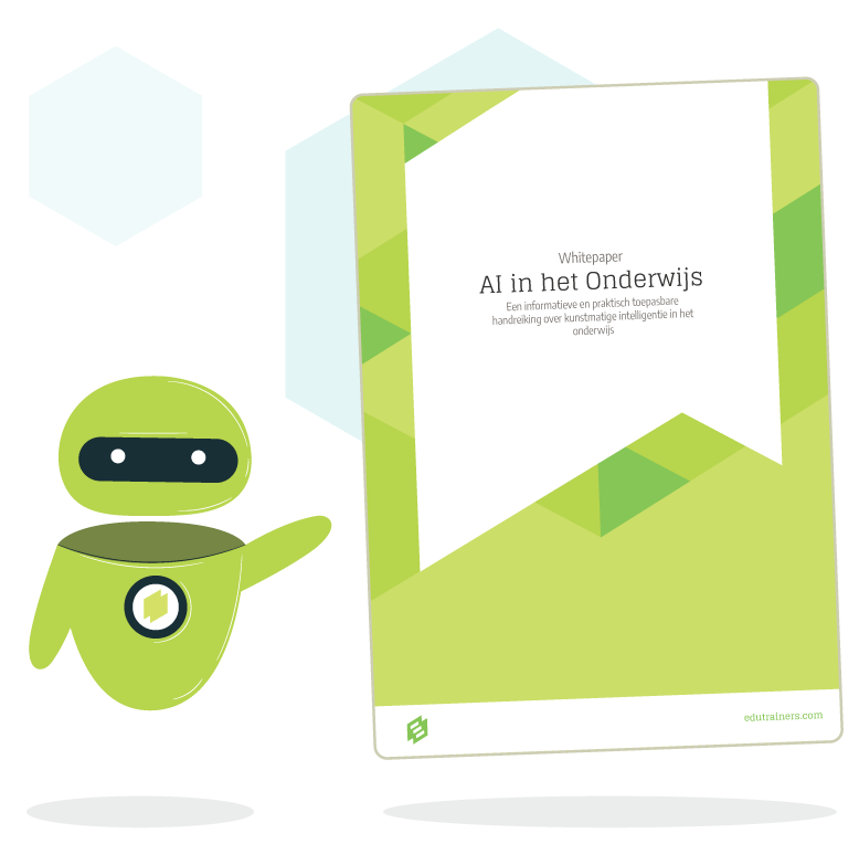 robot wijst naar whitepaper