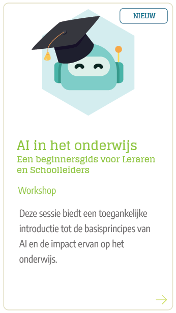 Workshop AI in het onderwijs