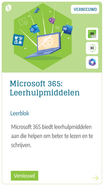 Microsoft 365: Leerhulpmiddelen