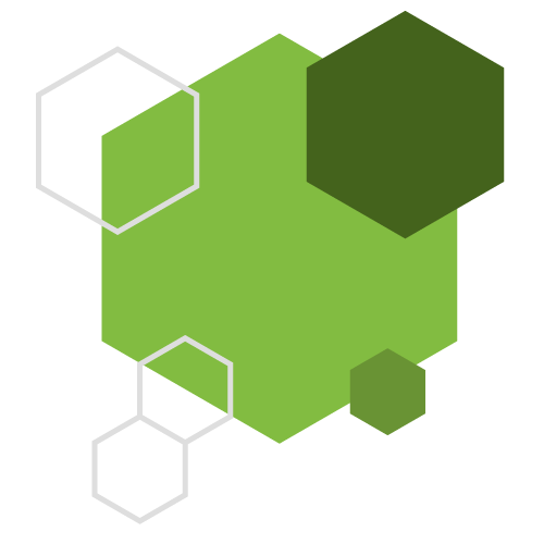hexagonen groen