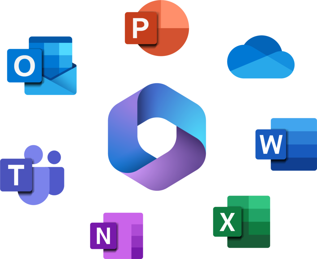 microsoft 365 logo's