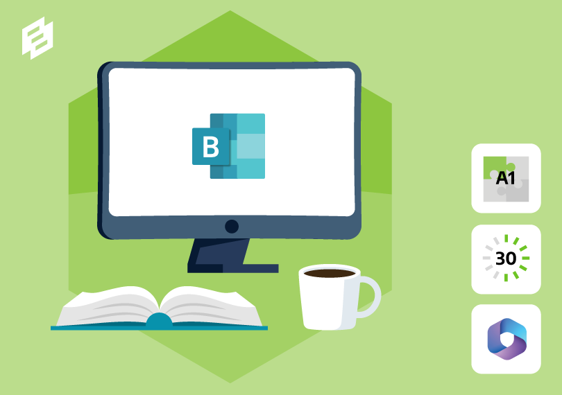 laptop met Bookings logo