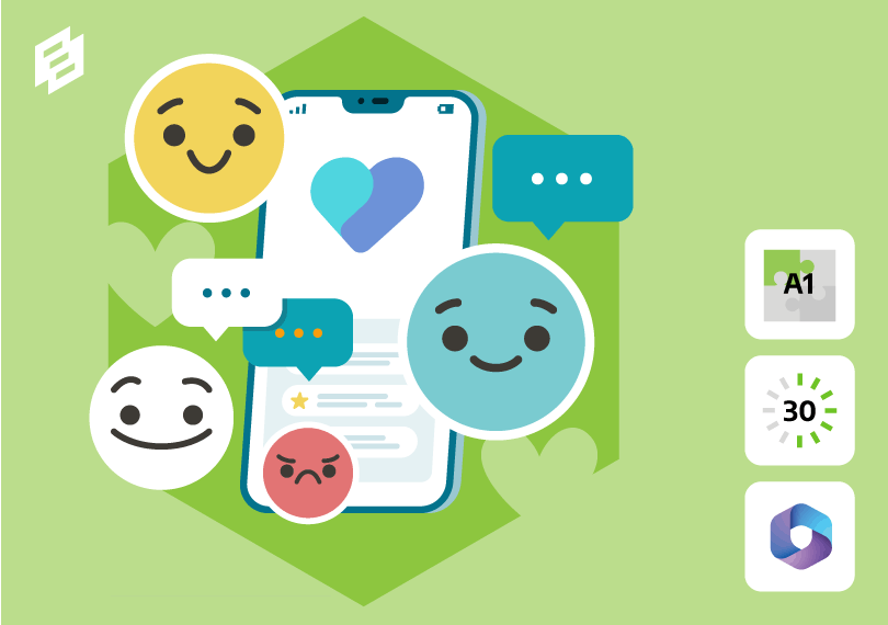 smileys rond smartphone