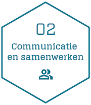 Communicatie en samenwerken Icoon