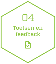 Toetsen en Feedback Icoon
