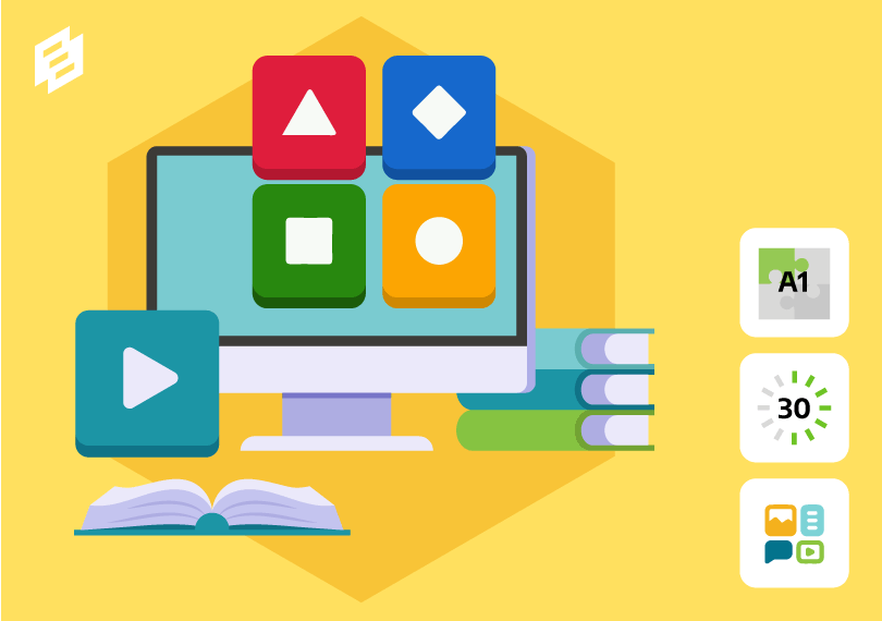 desktop met kahoot icoon